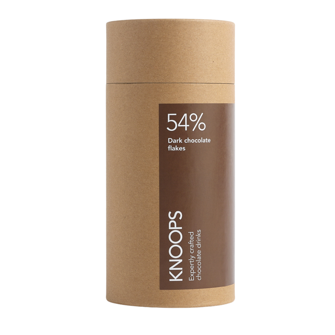 Knoops Dark Hot Chocolate 54% Flakes 250g | Zapp - Elevate Your