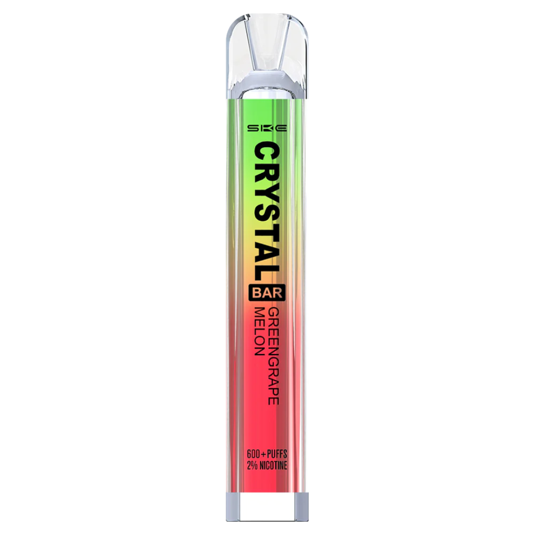 crystal vape grape SKE Crystal Bar Green Grape Melon | Zapp