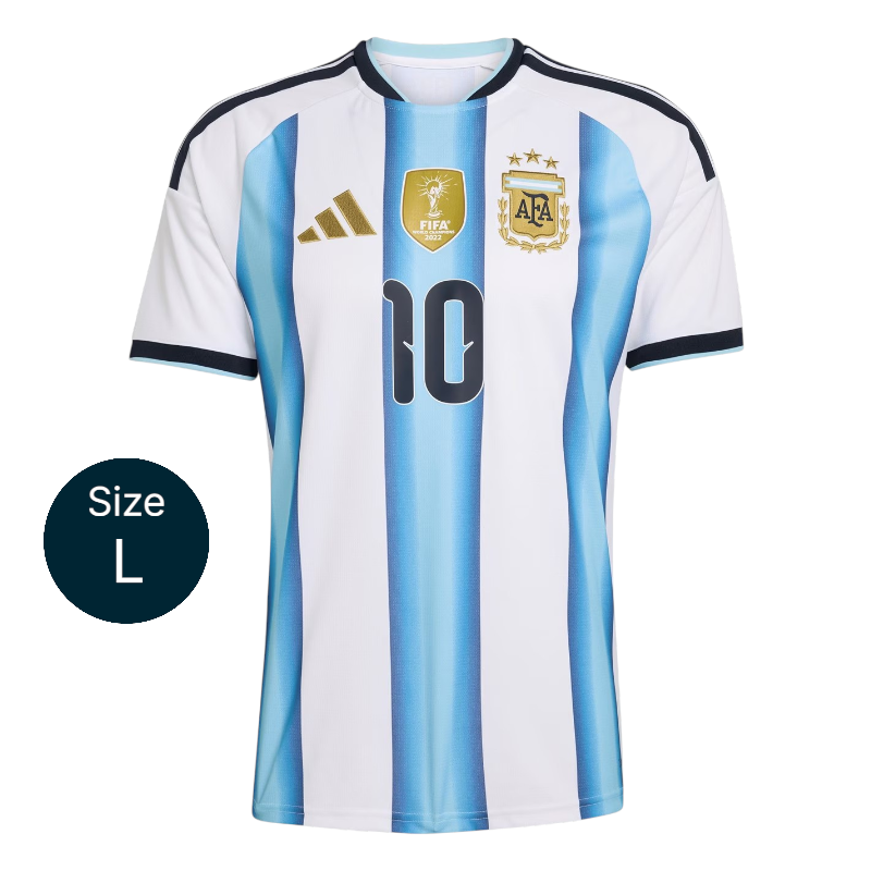 Argentina World Cup 2026 Messi Shirt - Size L | Zapp - Elevate