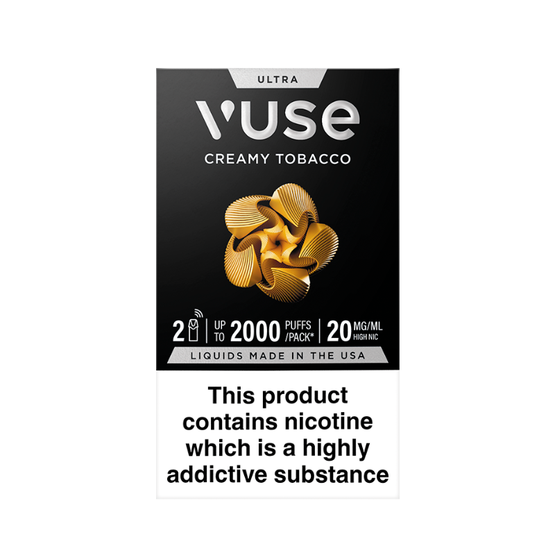 Vuse Ultra Smart Pods Creamy Tobacco 20mg 2pck | Zapp